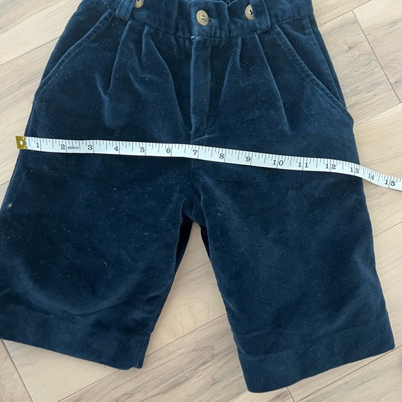 Vintage Navy Velvet Kids Overalls 18-24 month - Picture 7 of 8